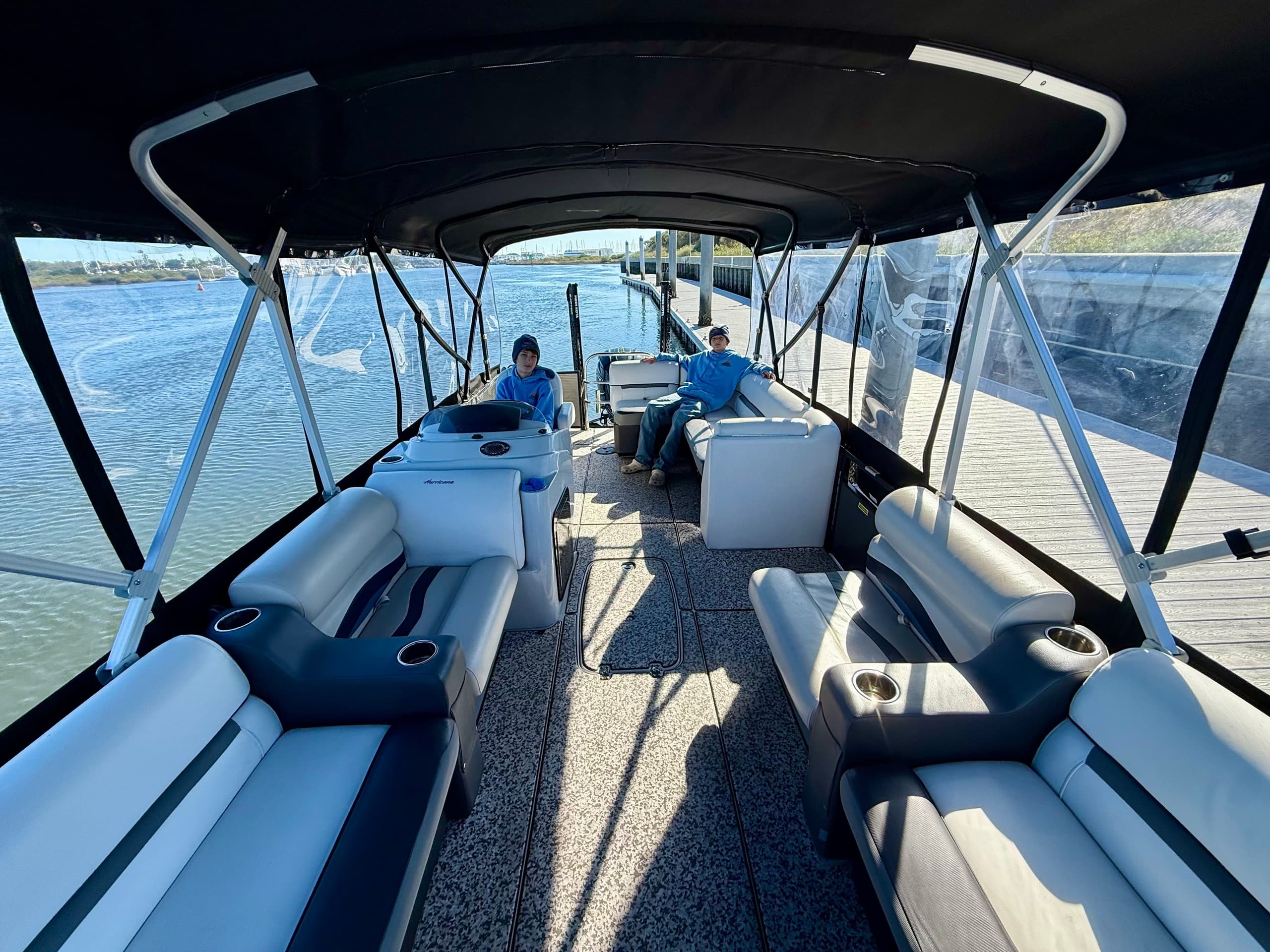 Enclosed Private Party Boat in St Augustine: Weatherproof Sunset Cruises photo 2