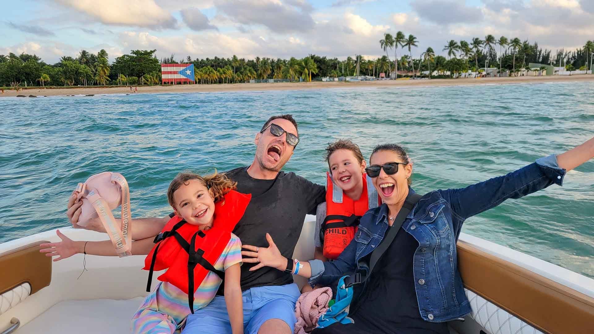 Coastal Reef Boat Ride Adventure in Puerto Rico