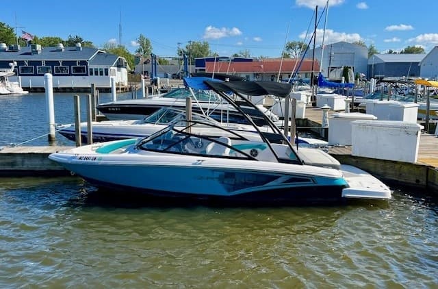 Regal 19' Boat Rental for Water Fun in New Buffalo