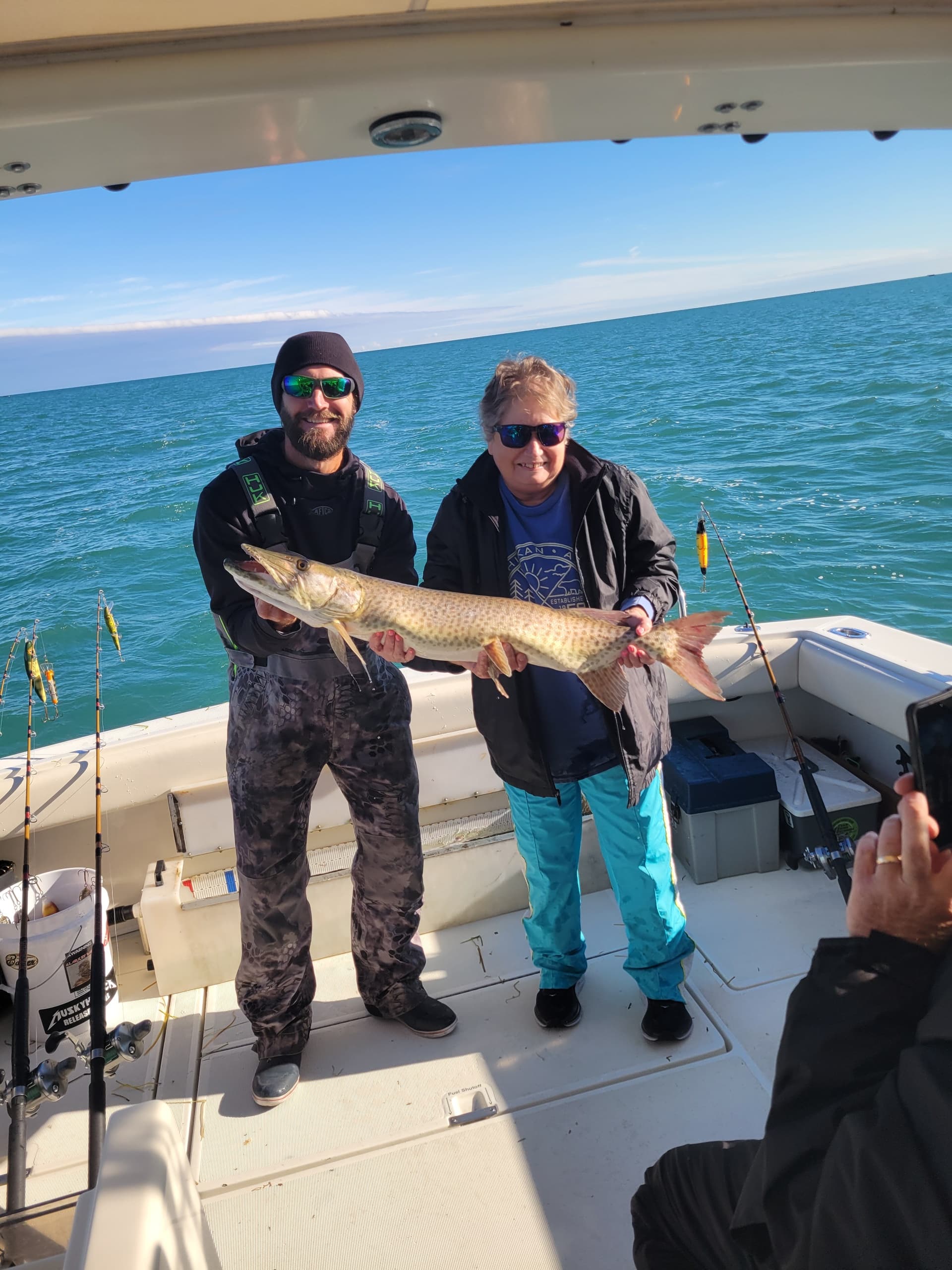 Lake St. Clair 8-Hour Bass Charter: Smallmouth Drift and Musky Trolling photo 3