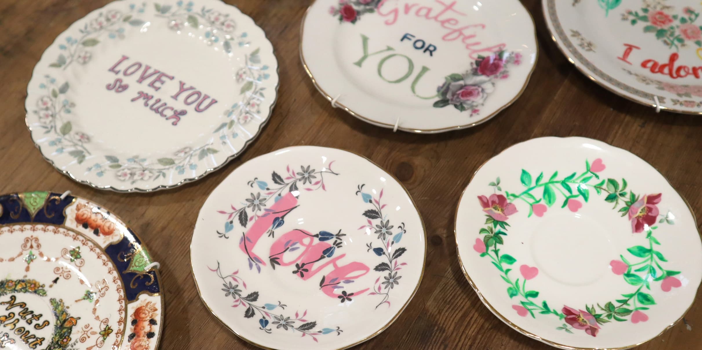 Plate Painting in Nottingham: Create a Ceramic Saucer at The Greenery