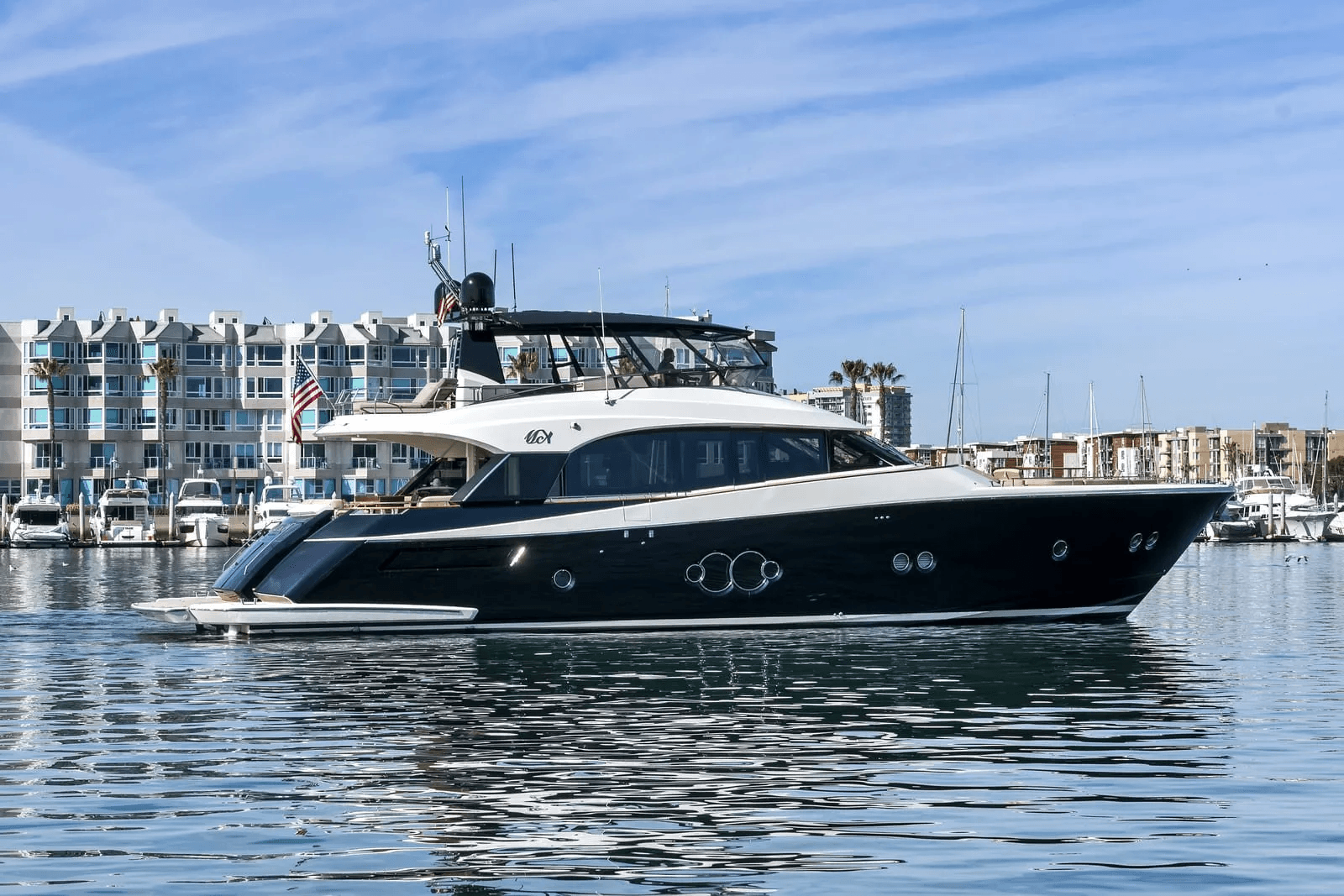 Luxury 78' Monte Carlo Yacht Rental in Marina del Rey