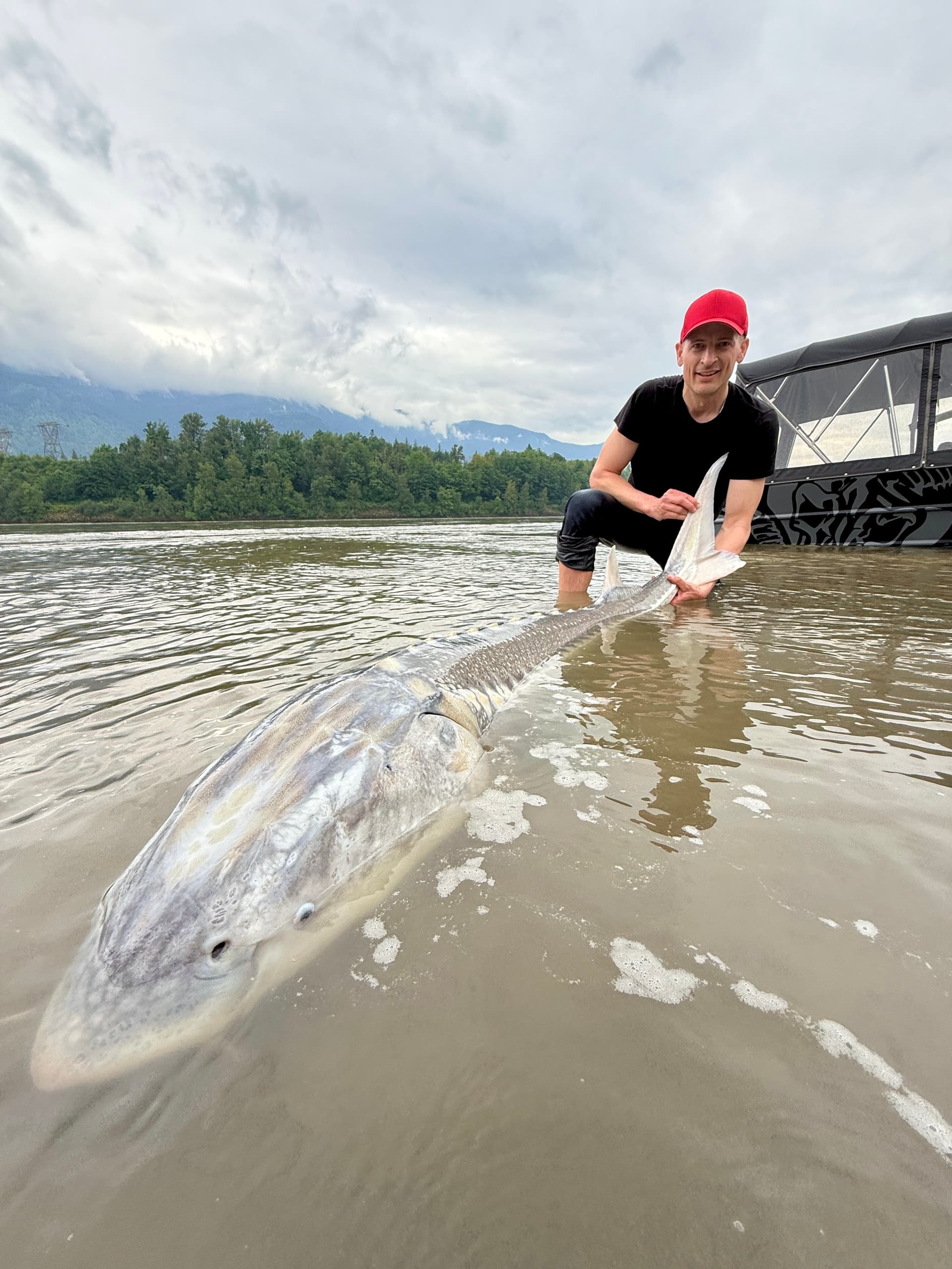 Giant White Sturgeon on the Fraser: 8-Hour Jet Boat Charter from Vancouver photo 2