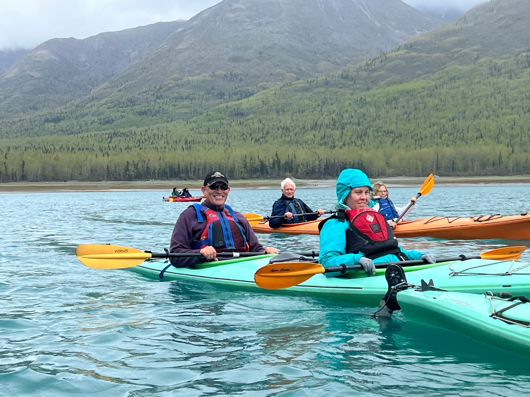 Eklutna Lake Kayaking and Hiking Adventure in Alaska