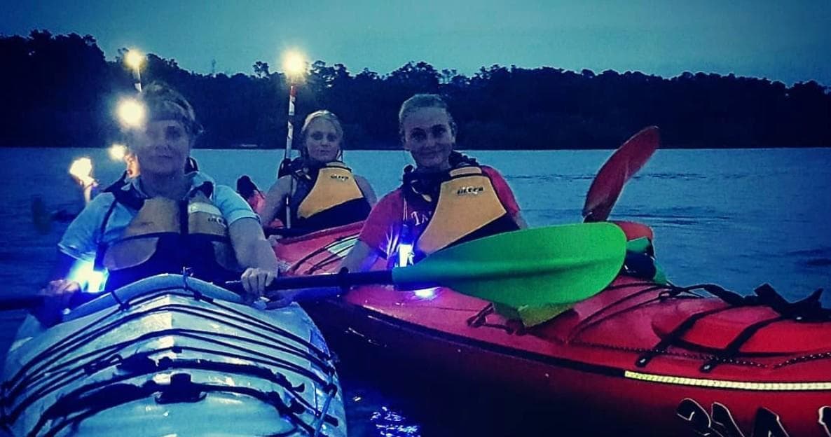 Water Activities: Full Moon Paddle with Yamba Kayak
