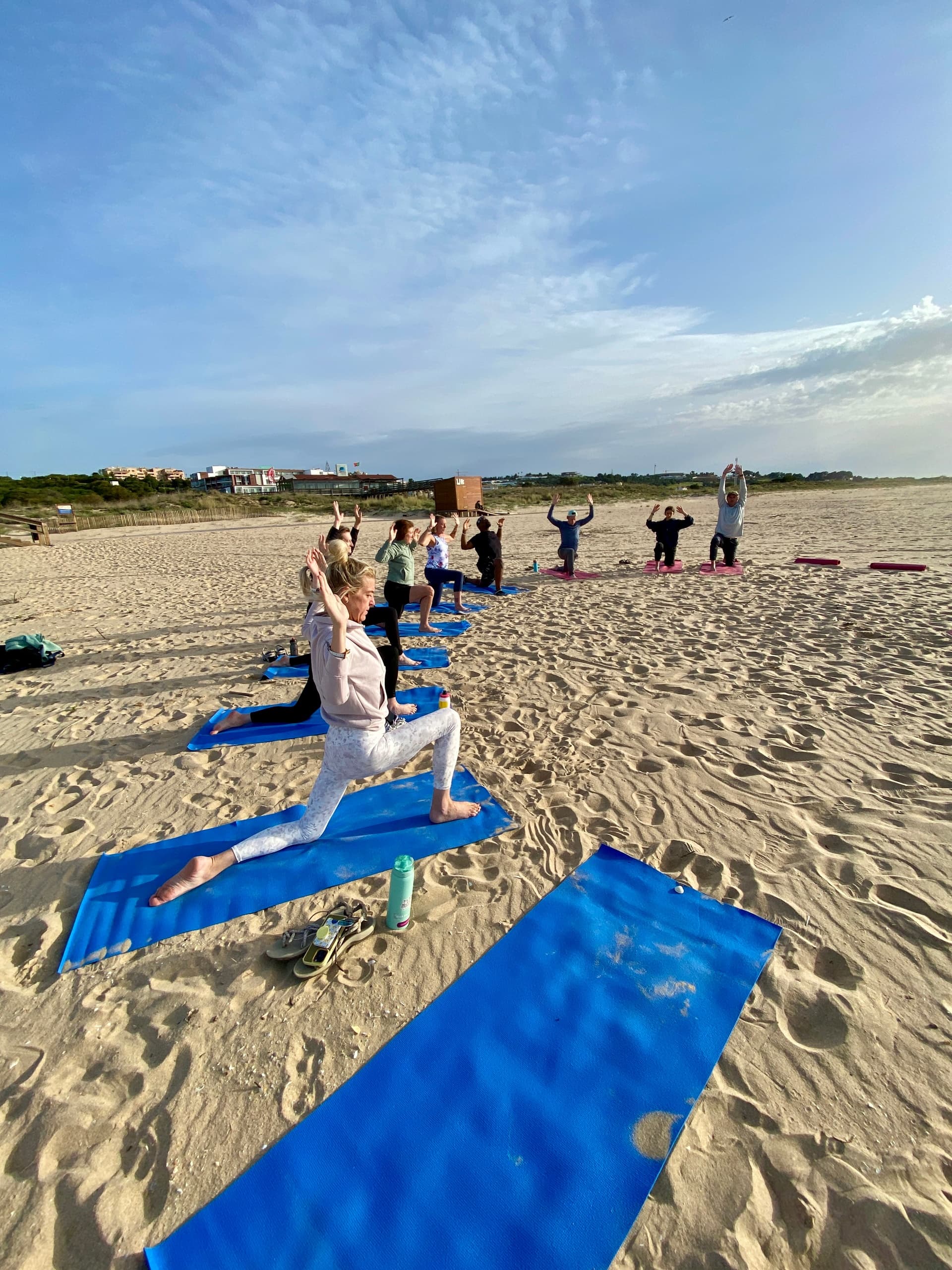 Beach Yoga in Costa da Caparica: Hatha & Dynamic Oceanfront Classes photo 2