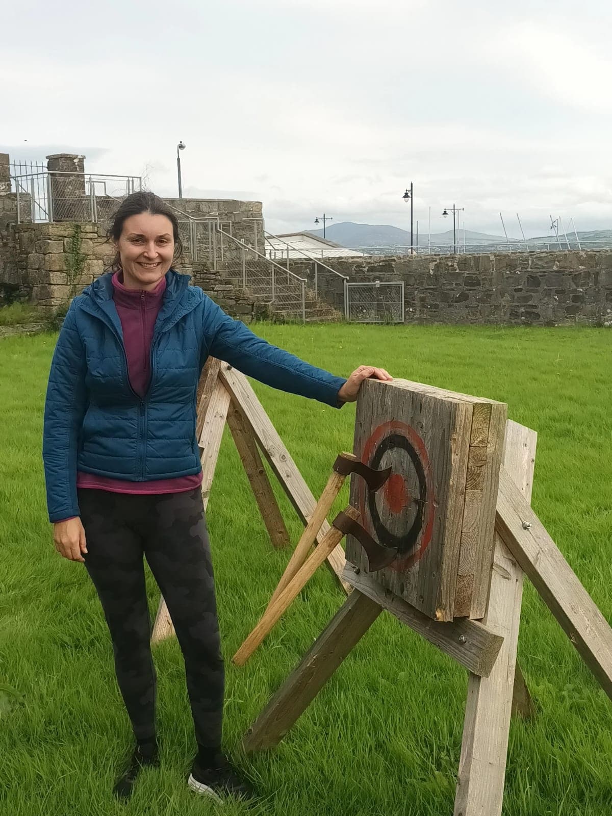 Wild West Women Only Axe Throwing at The Battery, Rathmullan