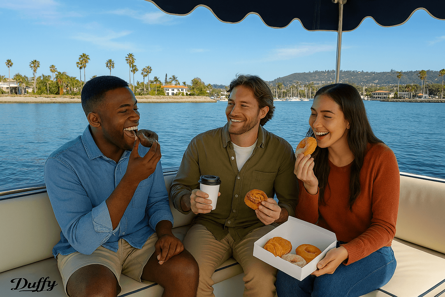 Duffy Boat Donuts: Glazed & Afloat Cruise on San Diego's Mission Bay
