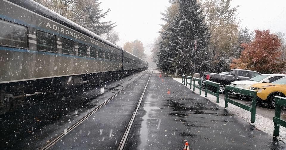 Adirondack Christmas Train Holiday Trip with Adirondack Railroad