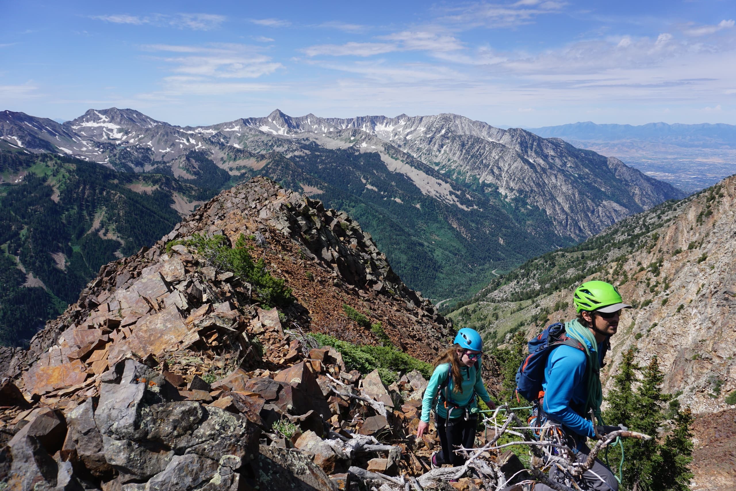 Wasatch Alpine Climbing Adventure in Cottonwood Heights