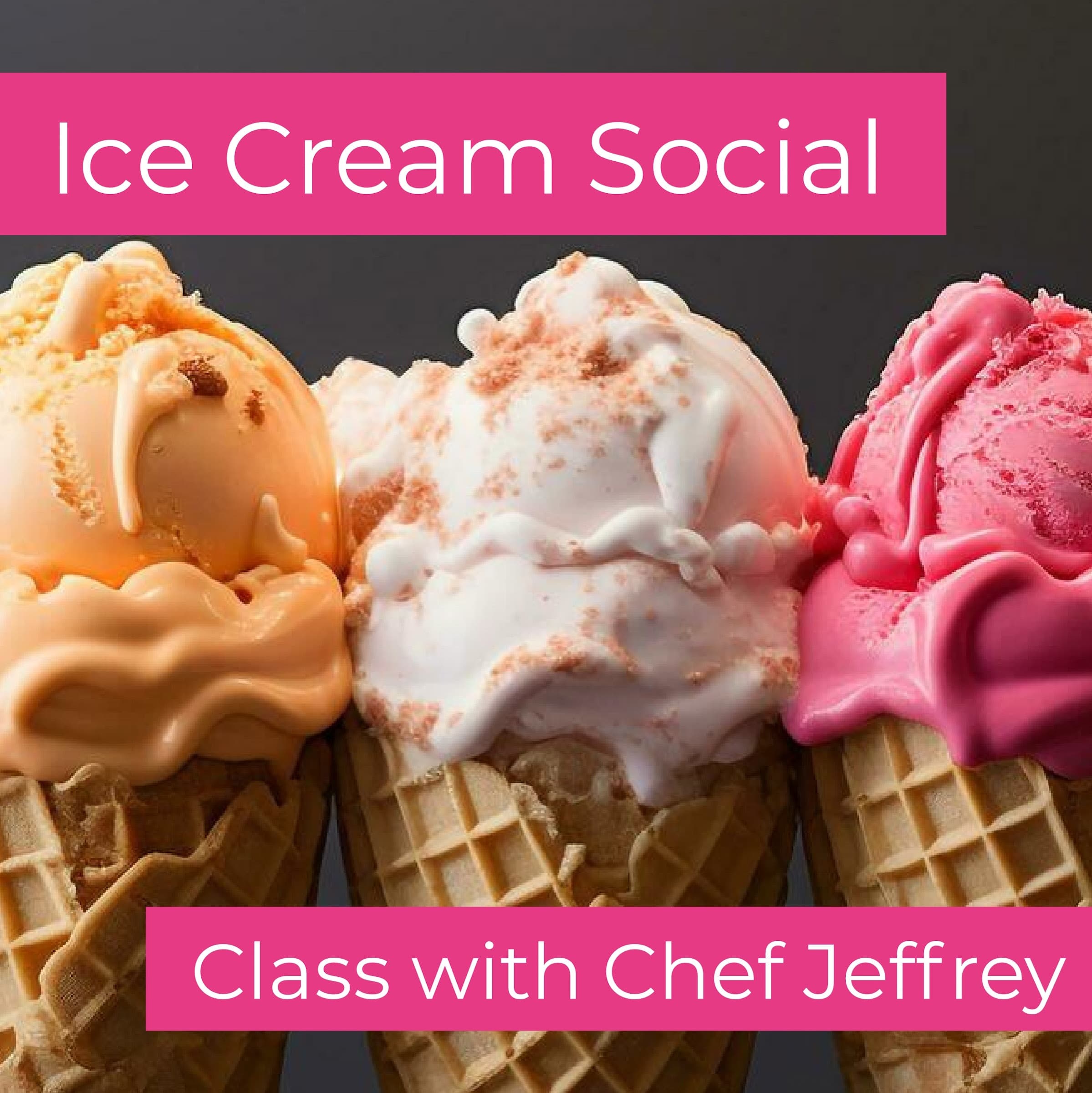 Land-Adventures at Old City Kitchen: Homemade Ice Cream Class