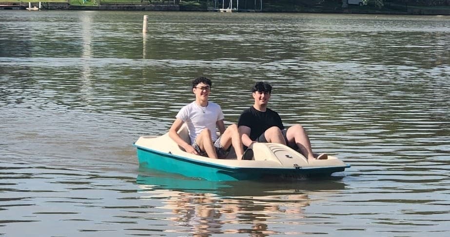 Paddle Boat Rentals at Saluda Lake Landing in Greenville