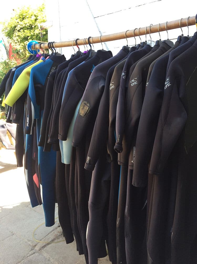 Youth Wetsuit Rentals at Live Water Surf Shop, Stinson Beach