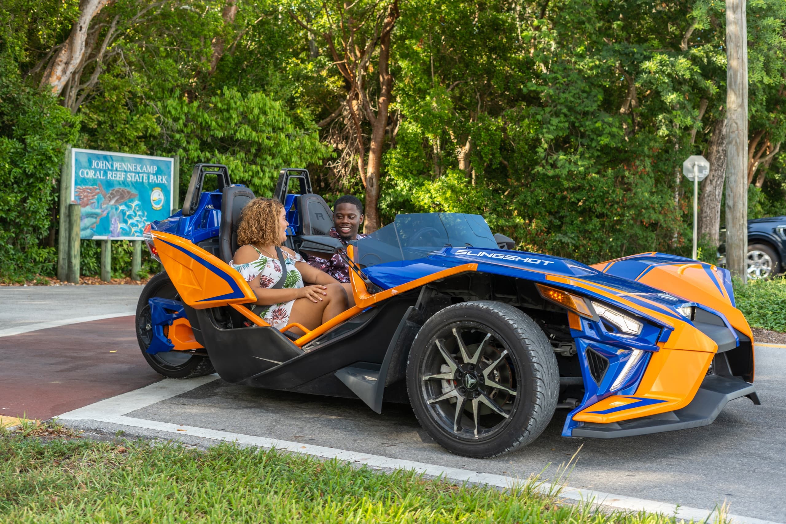 Thrilling Polaris Slingshot Ride in Key West, Florida