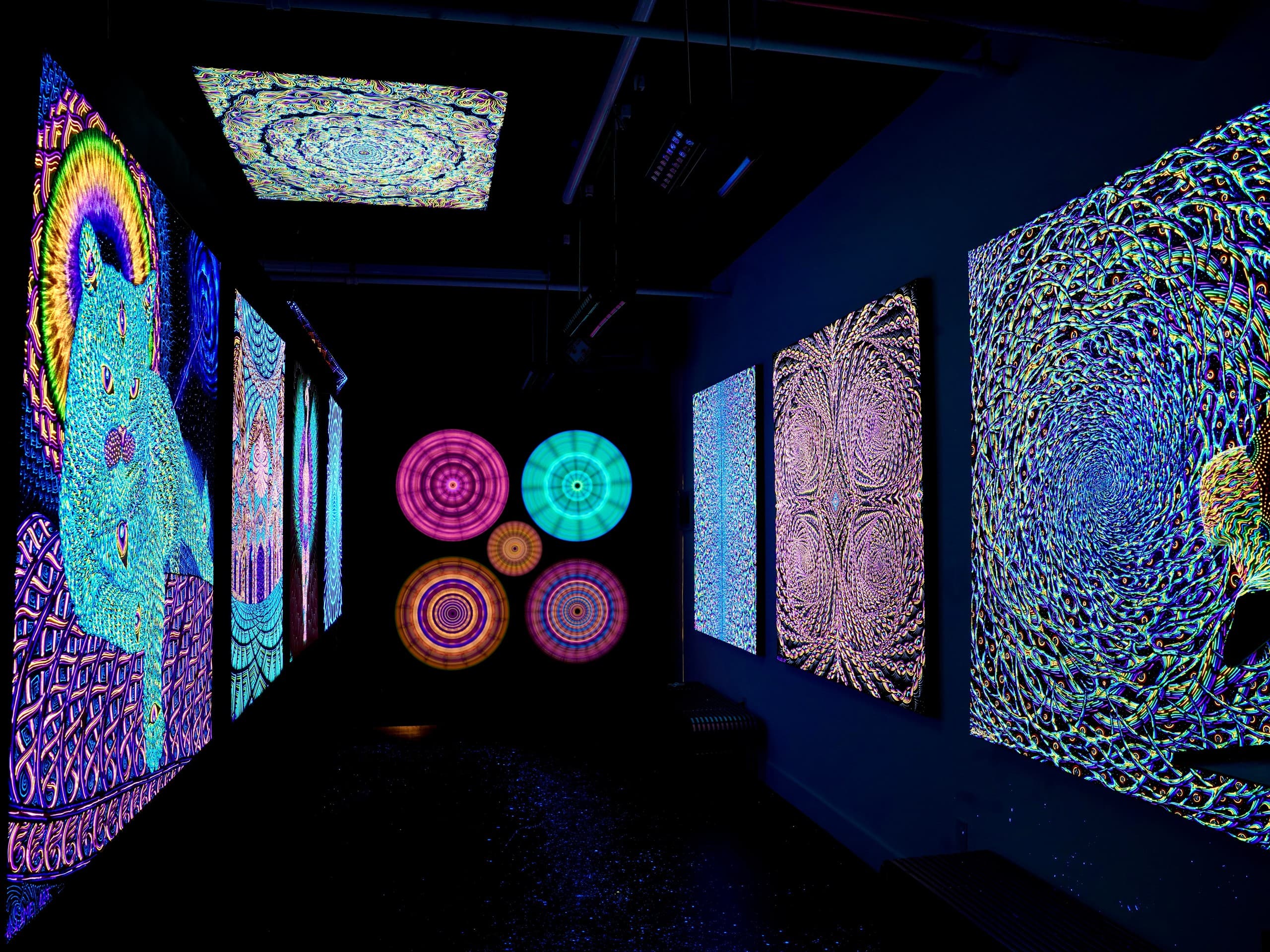 Inside Luminescent Gallery Experience: Brooklyn’s Ultraviolet Art Laboratory