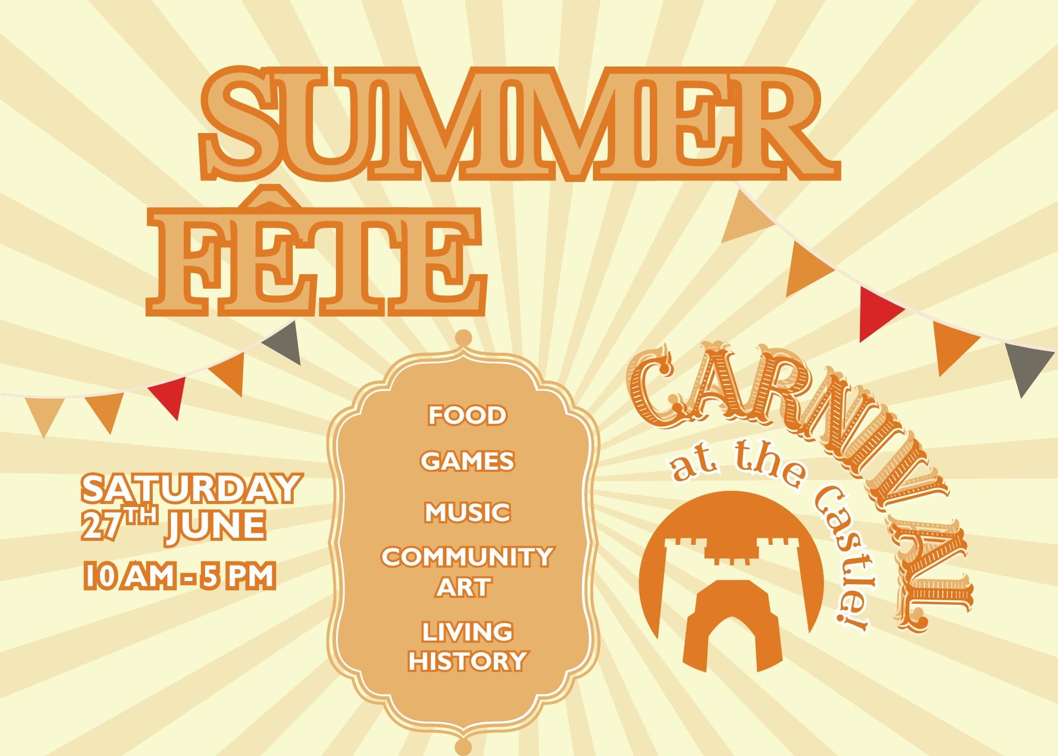 Summer Fête at the Castle: Family Games, Music & Military Tribute in Newcastle upon Tyne
