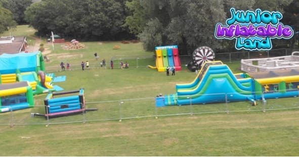 Giant-Inflatables-for-Kids-at-Horsenden-Hill-Activity-Centre-Family-Fun photo 1