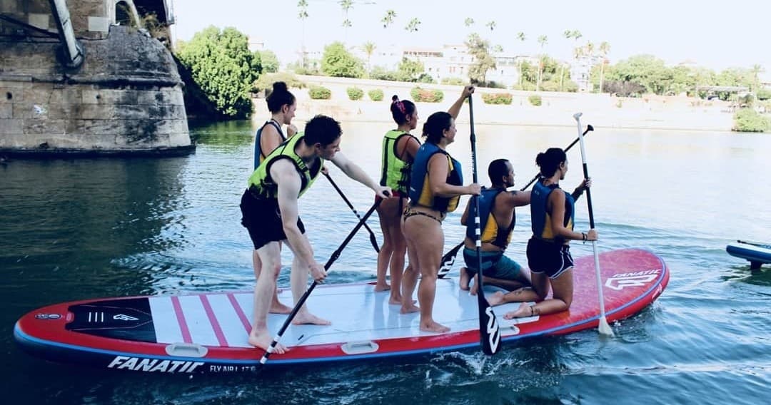 Big SUP Adventures with Paddle Surf Sevilla in Seville