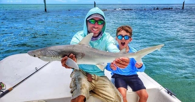 Shark Fishing at Reel Kind Fishing and Tours in Goodland