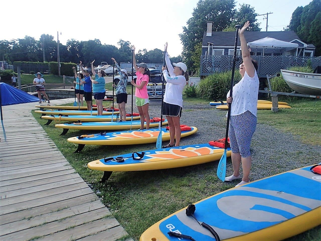 Intro to SUP on Bohemia River in Earleville, MD