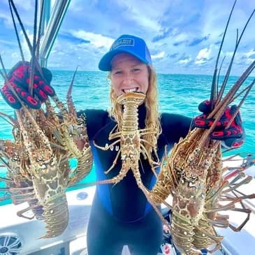 Lobster Fishing Snorkel Charter in Islamorada, Florida