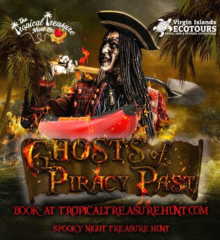 Ghosts of Piracy Past: Night Kayak Adventure in St. Thomas