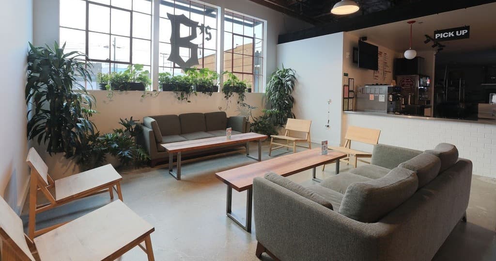 The 510 Lounge: Cozy Plant-Filled Event Space Inside Prescott Market, Oakland