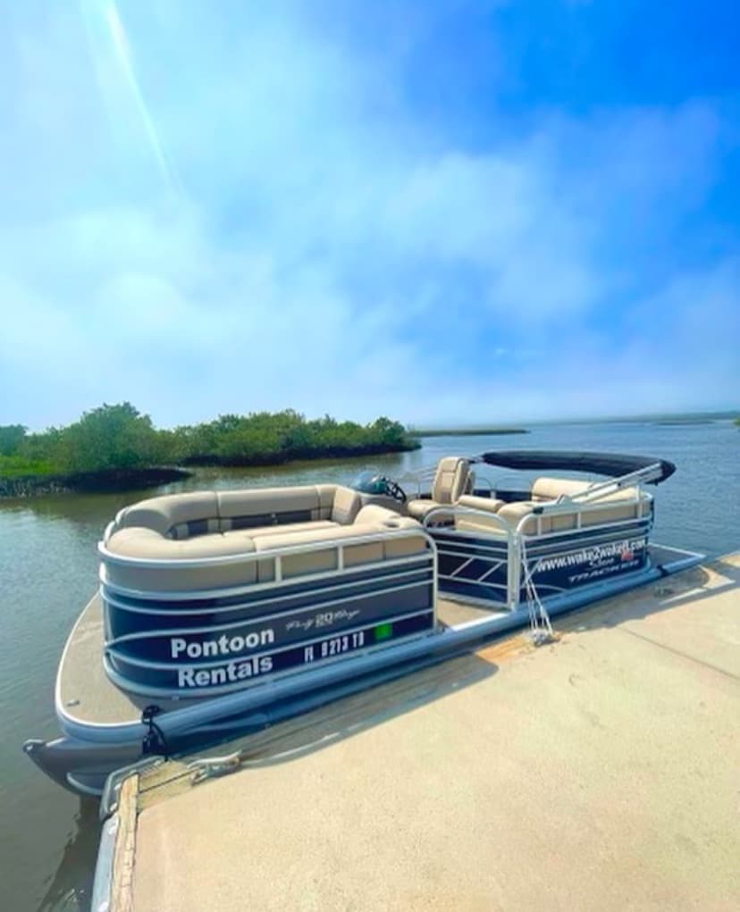 Pontoon Boat Rentals & Water Adventures in St. Augustine
