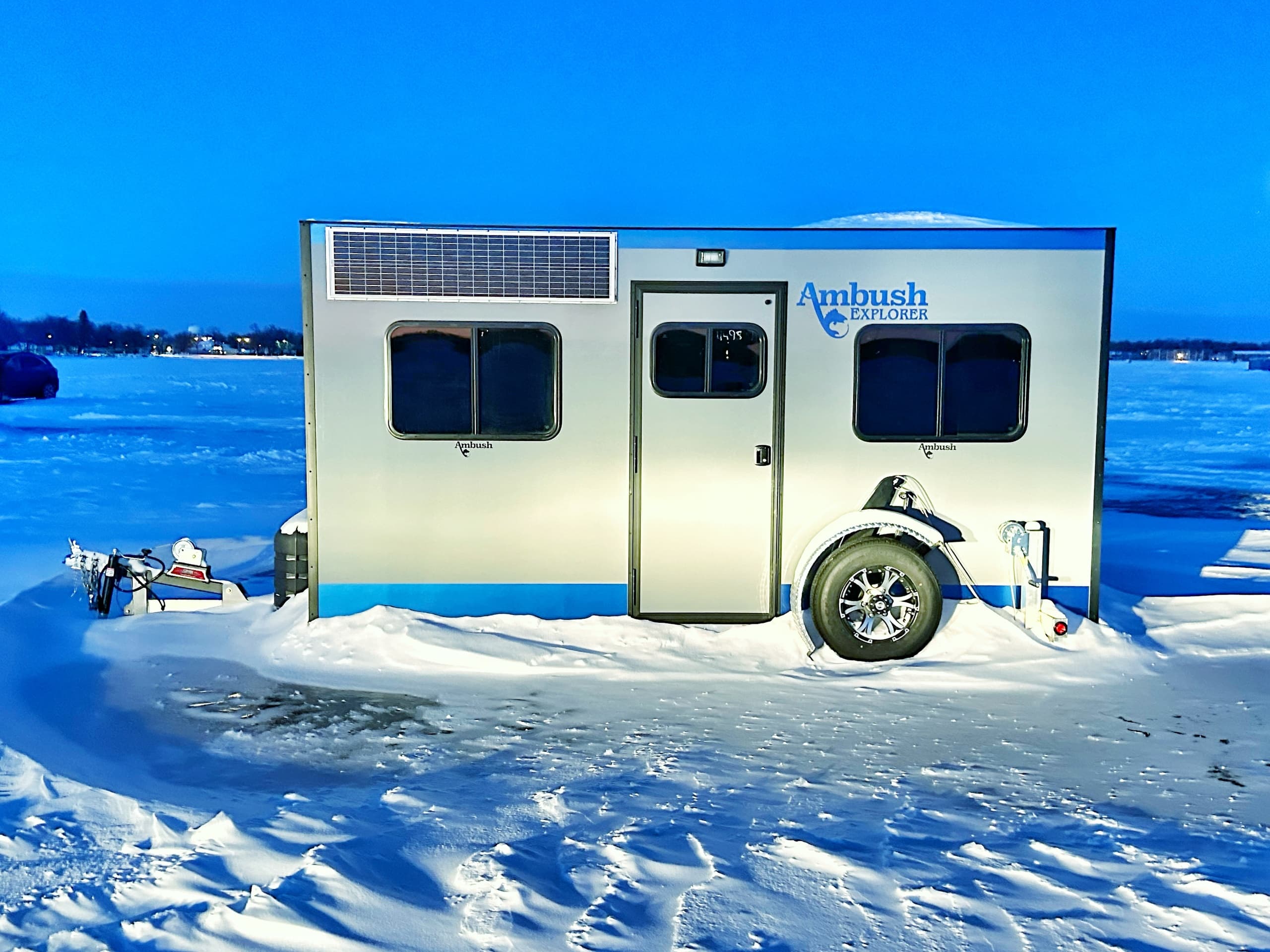 Daily Aluminum Fish House Rental in Detroit Lakes, MN