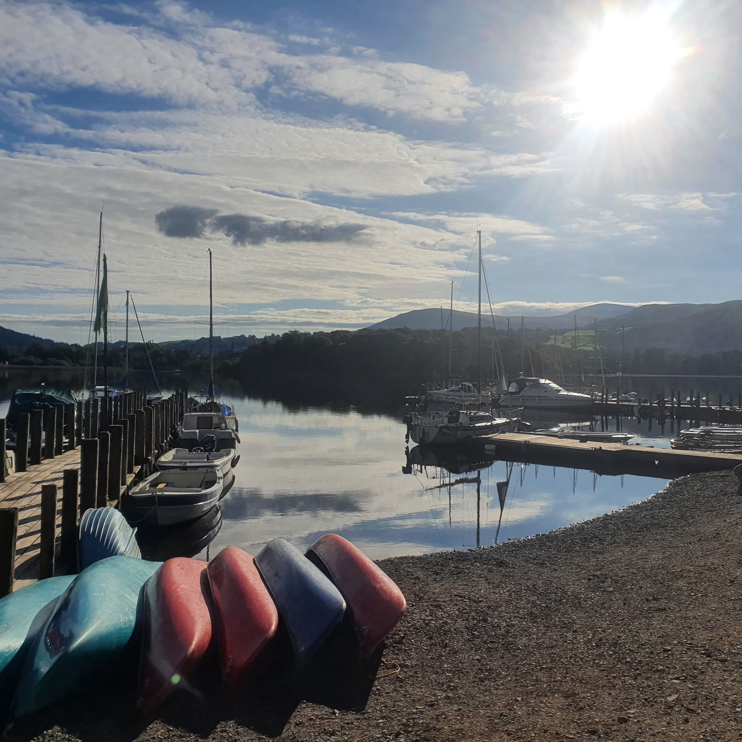 Early Morning Kayak Hire at Nichol End Marine, Keswick