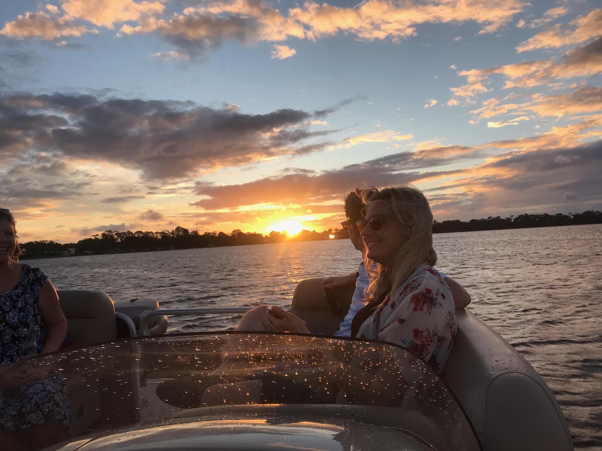 Sunset Water Cruise with The Living Water Boat Cruises in Winter Haven