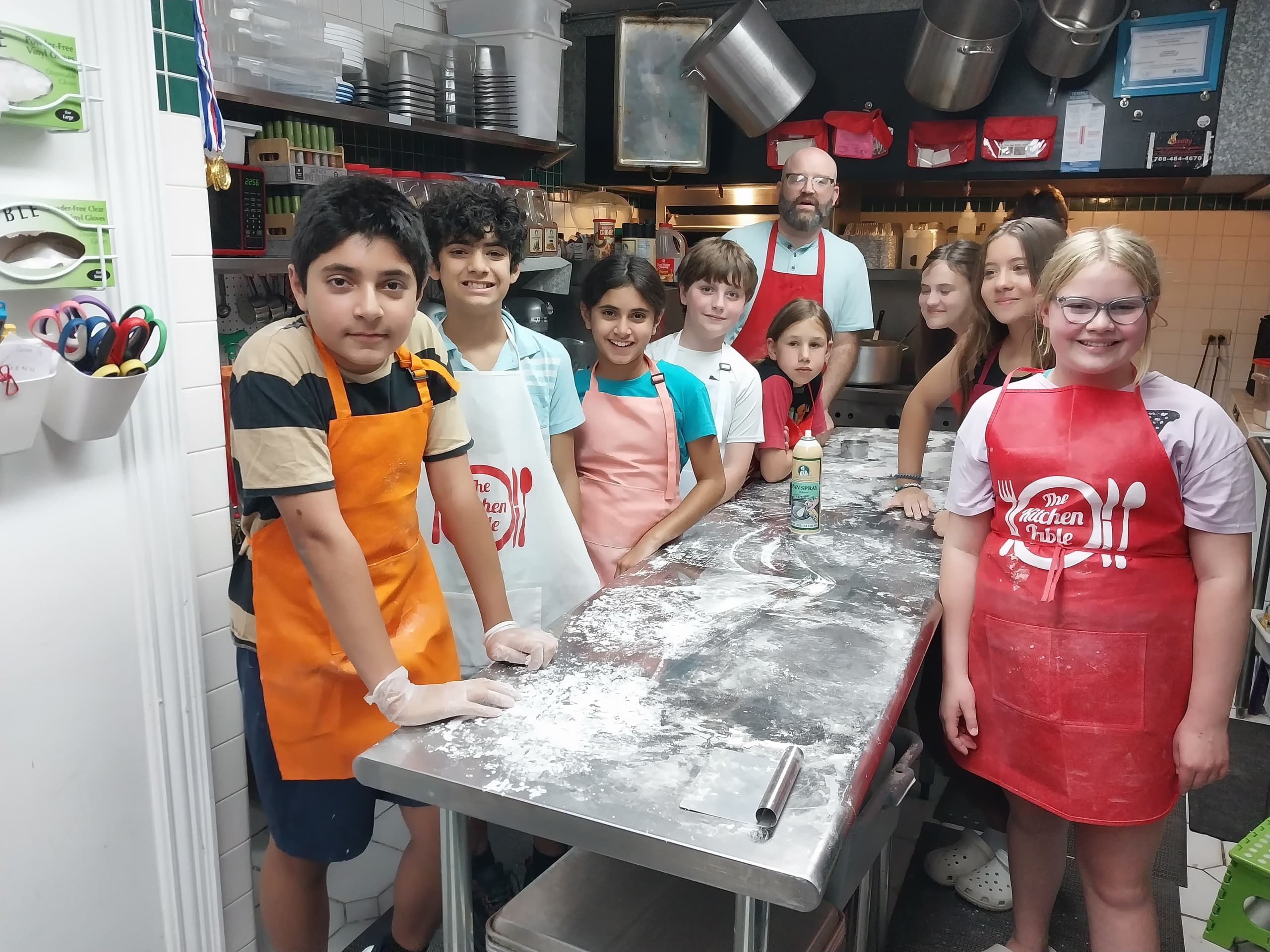Culinary Adventures with The Kitchen Table for Young Chefs