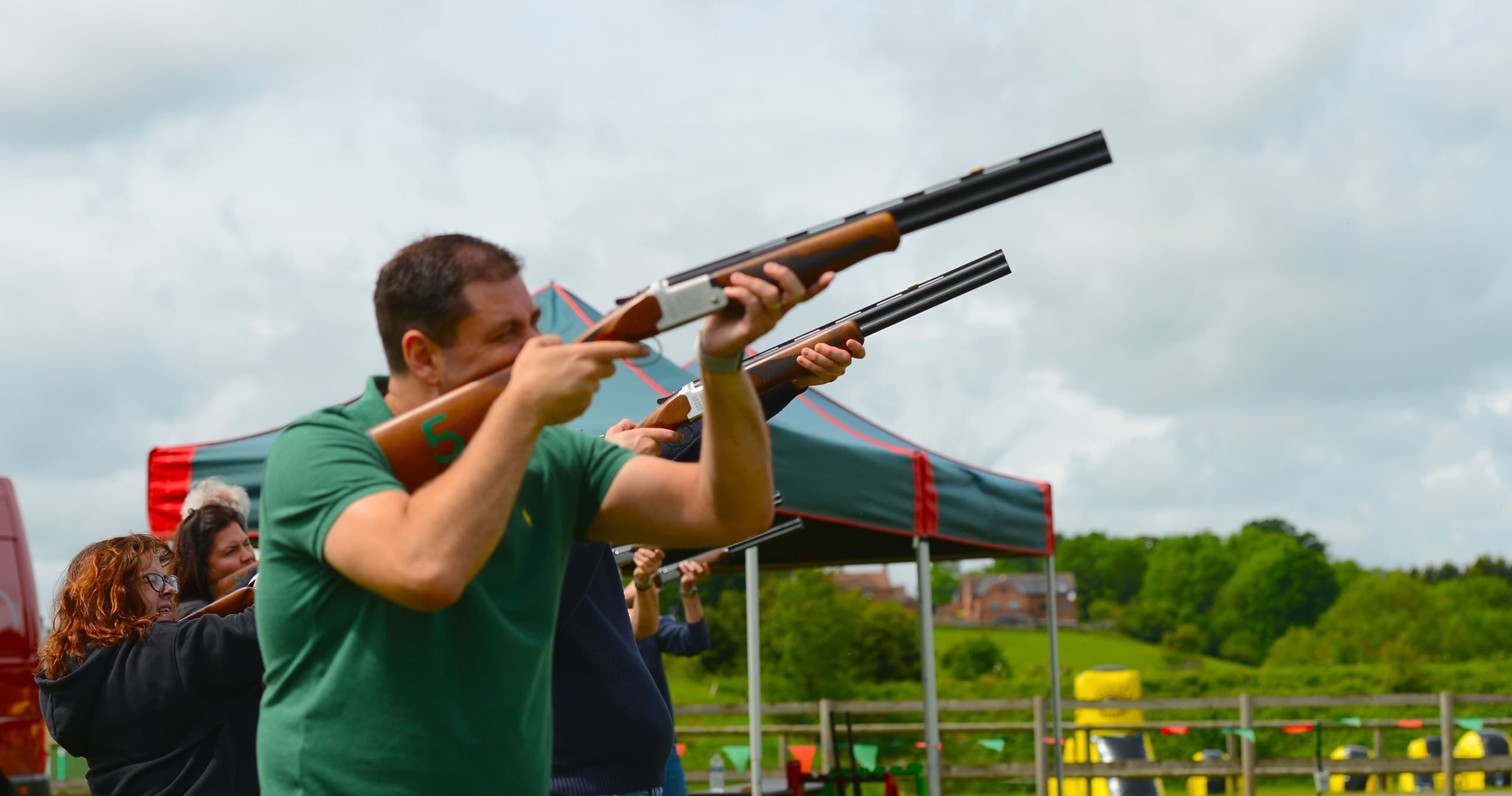 Laser Clay Shooting in Warwickshire: High-Tech Clay Target Fun for Groups photo 1