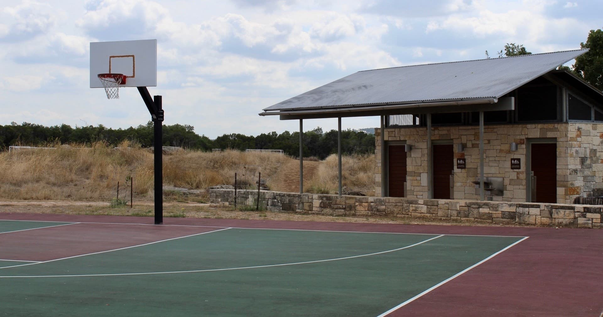 Outdoor Basketball at Blue Hole Regional Park by City of Wimberley Parks