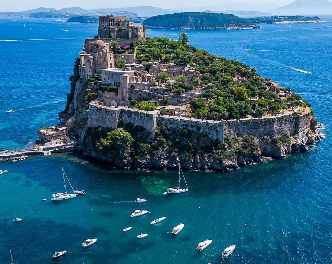 Water Activities: Ischia & Procida Tour by Sorrento Boat Trips
