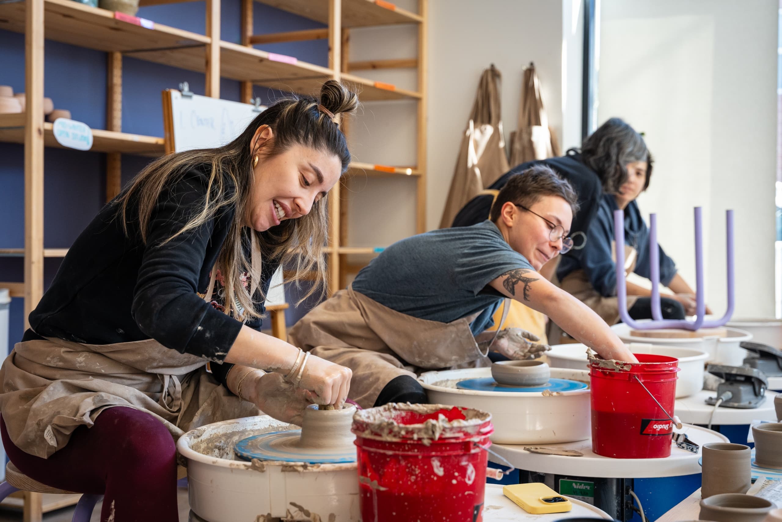 Independent Projects Wheel Class at Black Hound Clay Studio South — Monday Evenings in South Philly