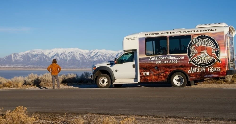 Explore Antelope Island with E-Bike Shuttle from Salt Lake City