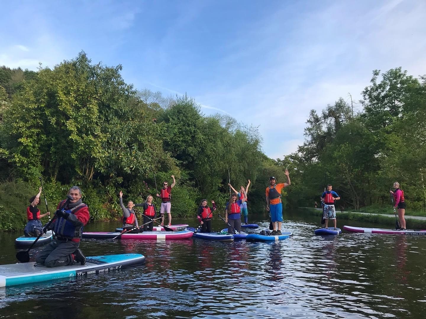 Water Activities & Evening SUP Paddle in Llangollen