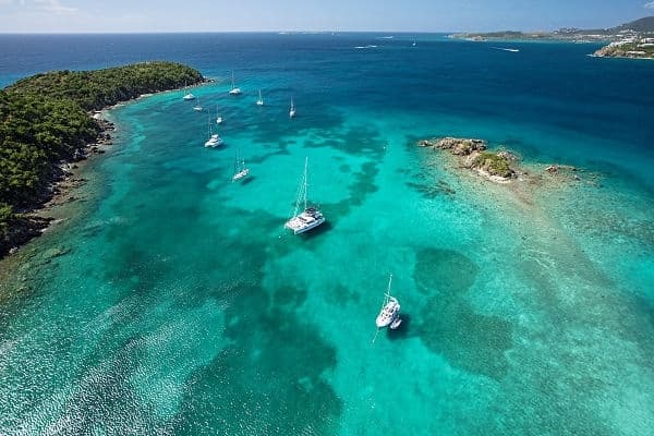 Pizza Pi Snorkel Sail Adventure in St. Thomas