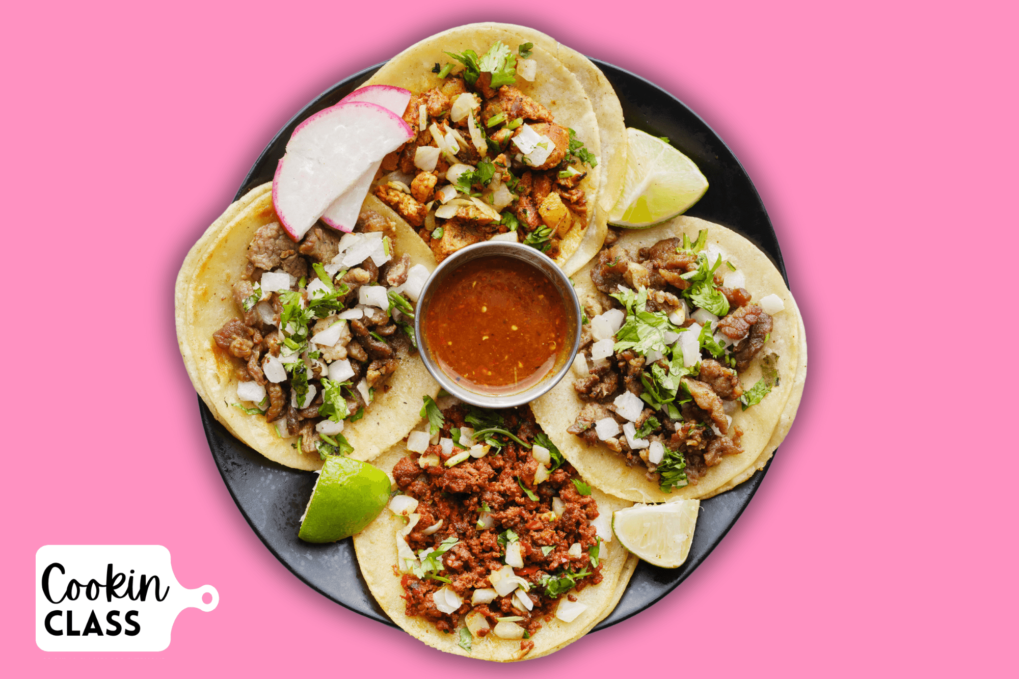 Traditional Street Tacos & Salsa Cooking Class in Tigard