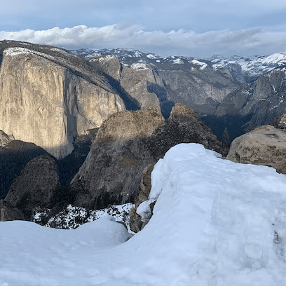 Snowshoe to Dewey Point: Badger Pass Winter Hike with Epic Yosemite Views