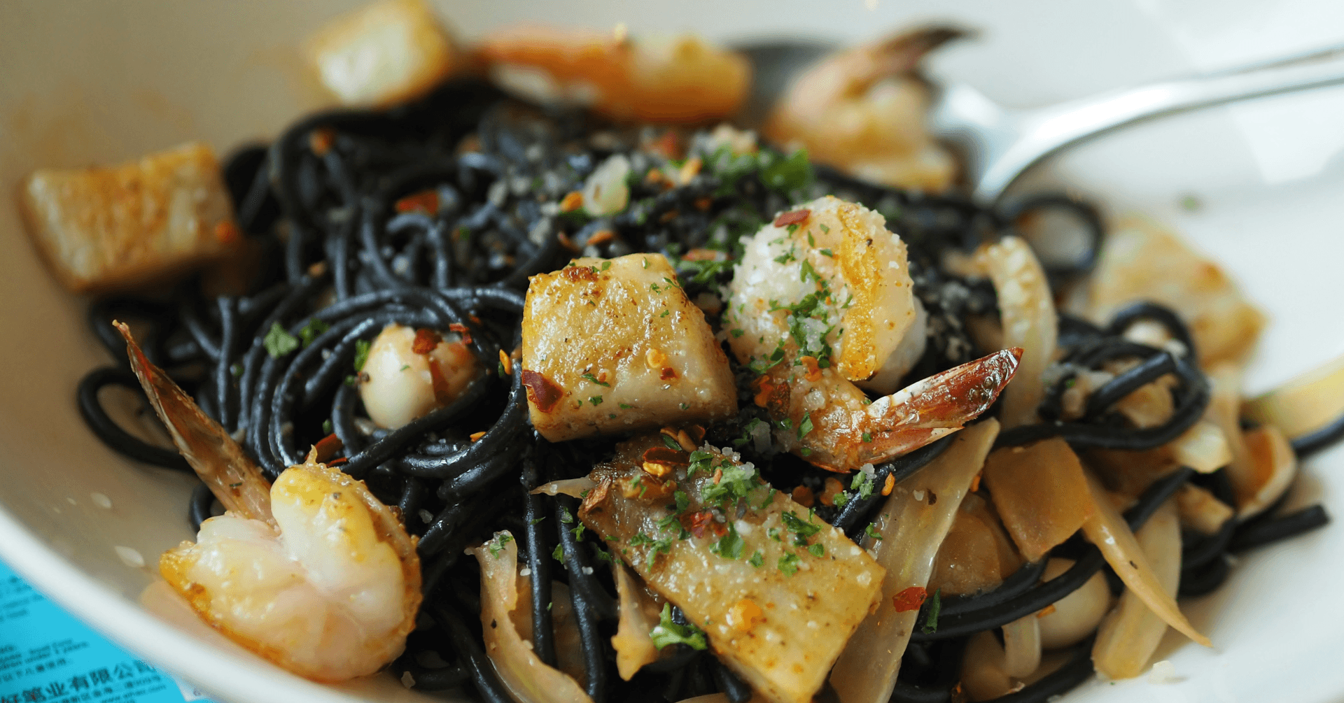 Valentine's Cooking Class in Fargo: Squid Ink Pasta & Shrimp Date Night