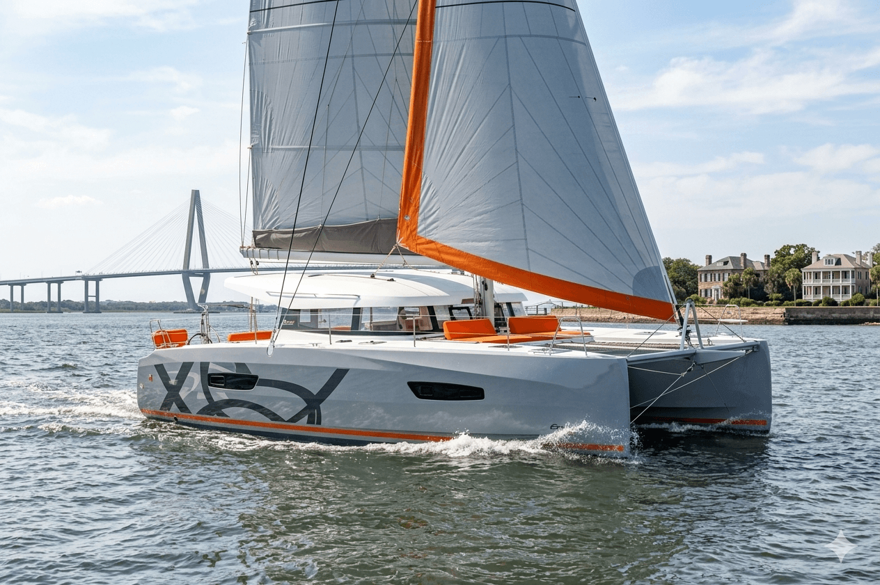 Miami to Charleston: 5-Day Offshore Cruise for U.S. Sailing Bareboat & Catamaran Certification photo 1