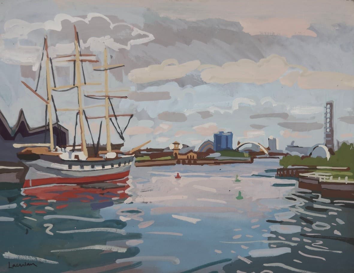 Aboard The Tall Ship Glenlee: Lachlan Goudie’s Industrial Britain Lecture, Glasgow 2025 photo 1