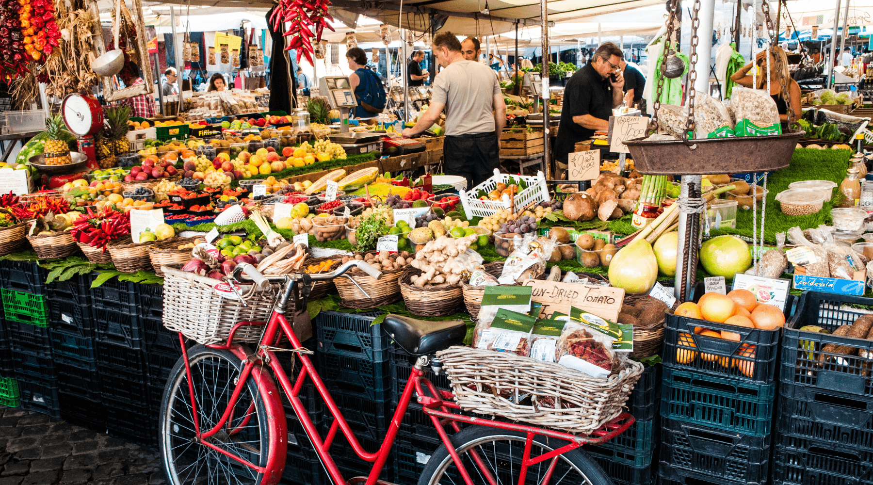 Roman Market Cooking Class with Secrets Italy