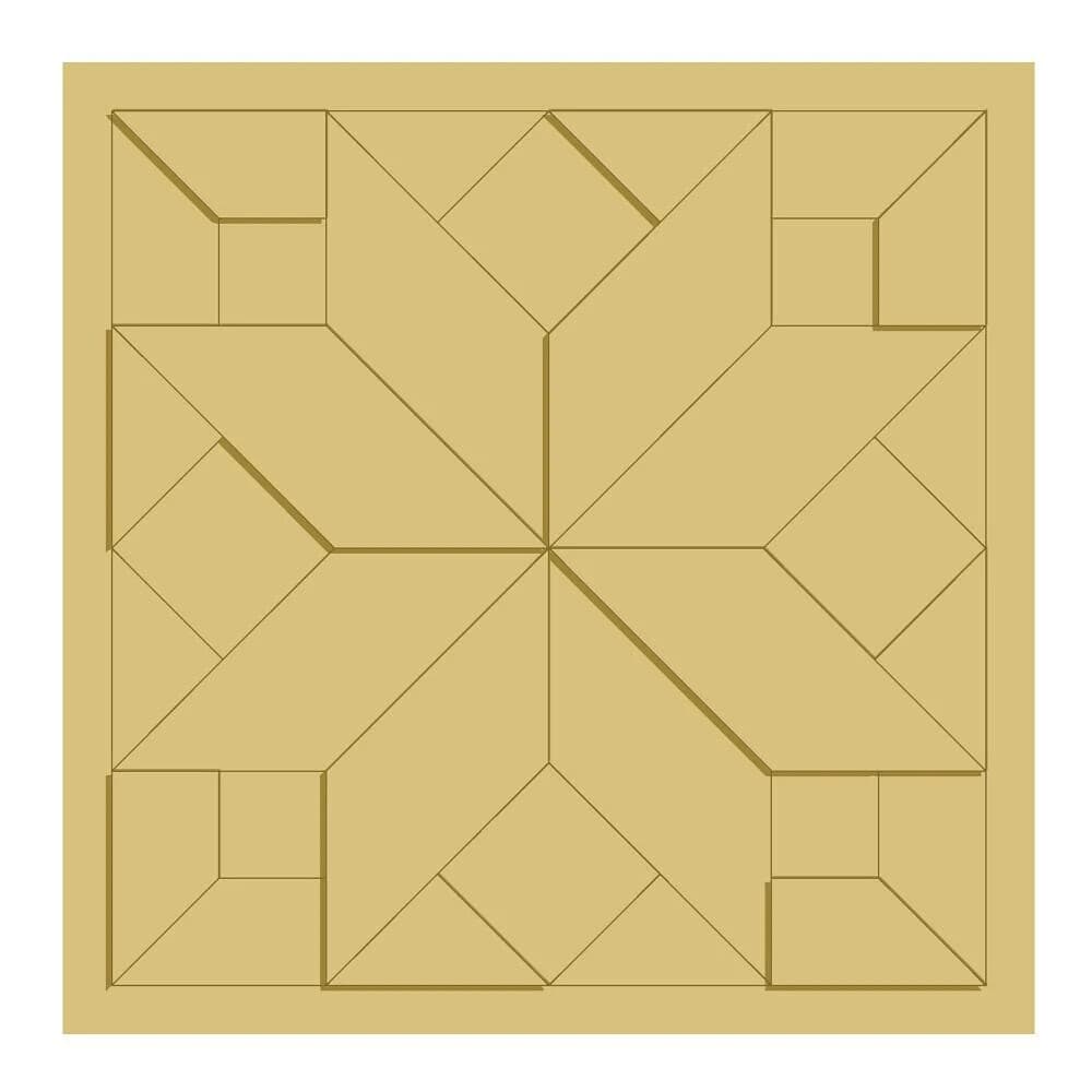 Make a 3D Wooden Quilt Square in Omaha: Corky Canvas Workshop with Free Drink photo 1