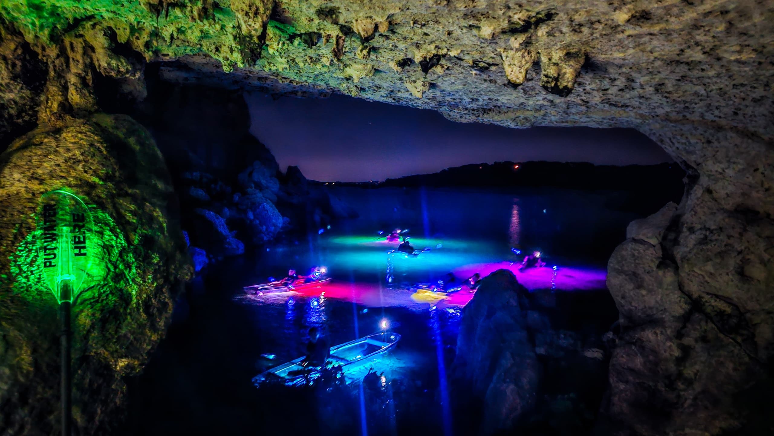 Water Activities at Canyon Lake with GlowRow LLC