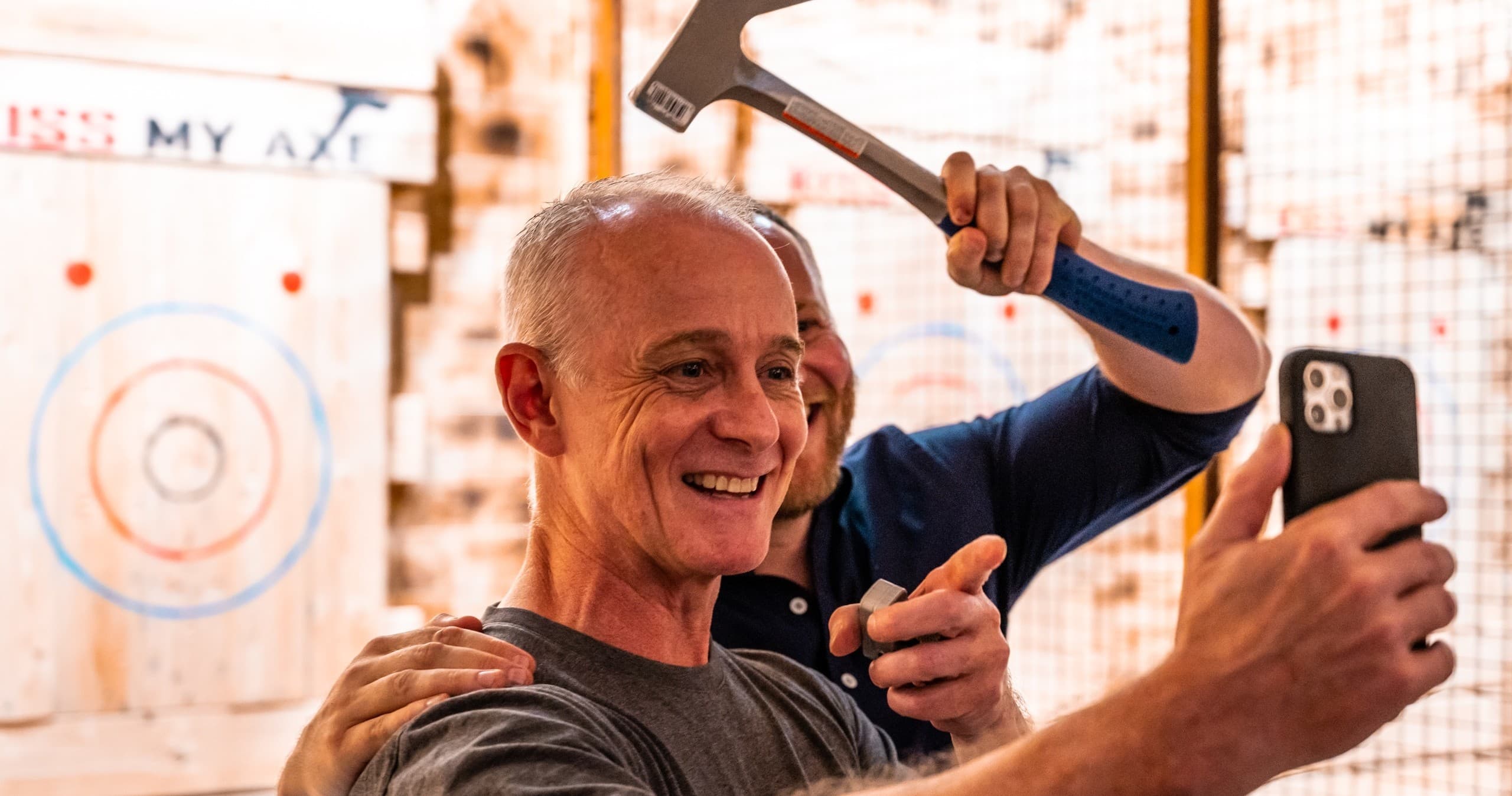 Axe Throwing Adventure at Kiss My Axe Alexandria