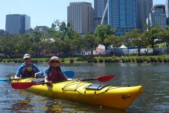 Yarra River Kayak Hire at East Coast Kayaking Melbourne