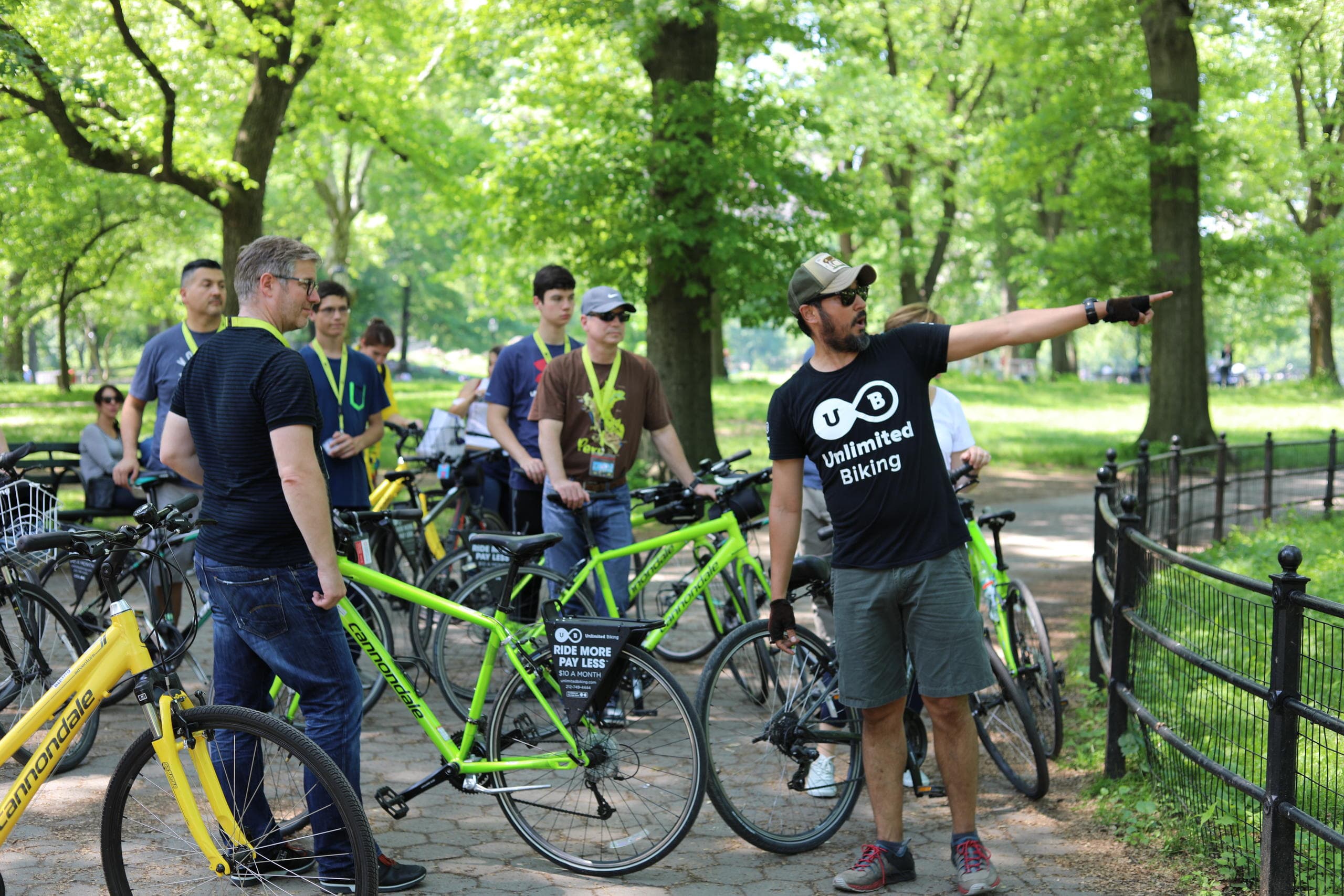 Central Park Bike Tour with Unlimited Biking NYC
